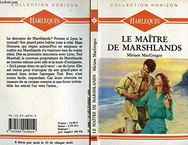 Couverture de LE MAITRE DE MARSHLANDS - MASTER OF MARSHLANDS par Miriam Macgregor