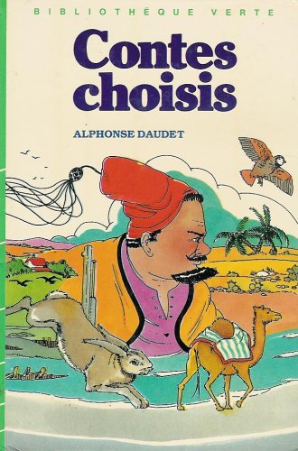 Couverture de Contes choisis : Collection : Bibliothèque verte cartonnée & illustrée : 1ère édition Hachette dans cette collection de 1984