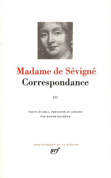 Couverture de Correspondance. Vol. 3. Septembre 1680-avril 1696