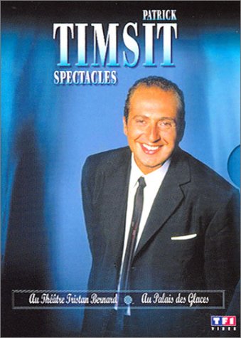Couverture de Patrick Timsit : Au Théâtre Tristan Bernard (1992) / Au Palais des Glaces (1993) - Édition 2 DVD
