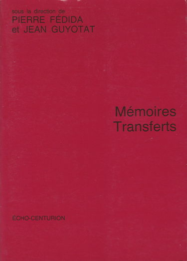Mémoires, transferts