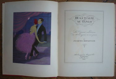 De la walse au tango, la danse mondaine du 1er Empire à nos jours par Jacques Boulenger
