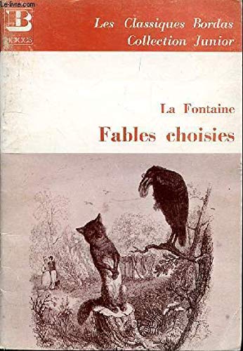 Fables choisies : livres I à VI