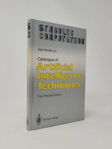 Couverture de Catalogue of Artificial Intelligence Techniques