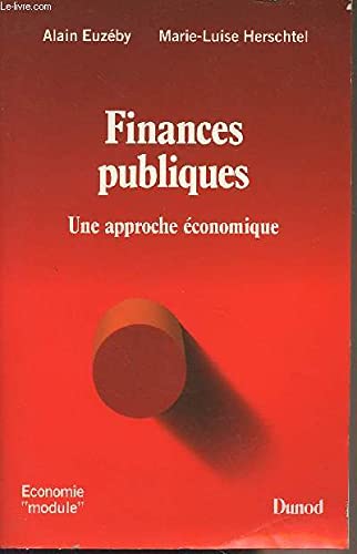 Finances Publiques: Une Approche Economique