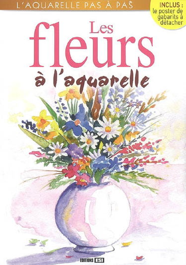 Les fleurs à l'aquarelle