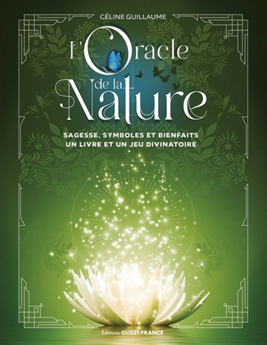 Couverture de L'oracle de la nature : sagesse, symboles et bienfaits : un livre et un jeu divinatoire