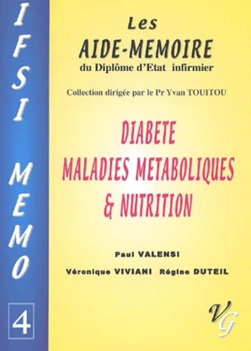Diabète, maladies métaboliques & nutrition