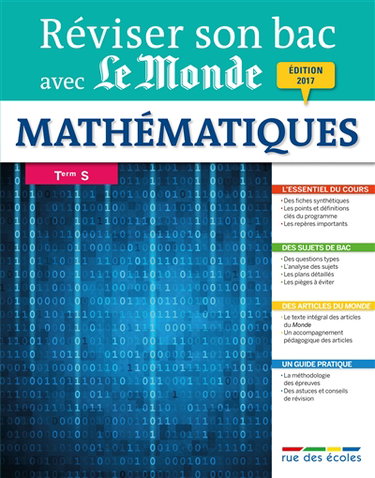 Mathématiques, terminale série S