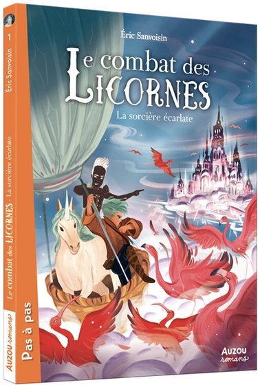 Couverture de Le combat des licornes. Vol. 2. La sorcière écarlate