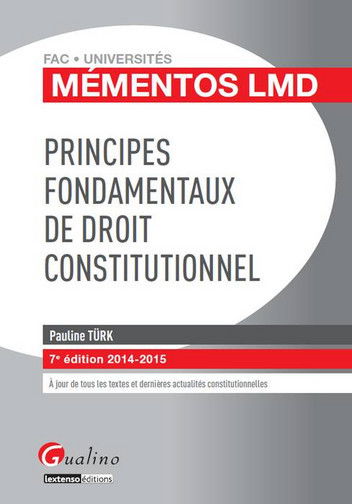 Principes fondamentaux de droit constitutionnel