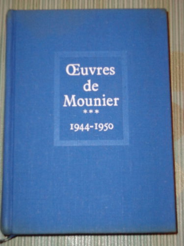 Couverture de Oeuvres. Vol. 3. 1944-1950