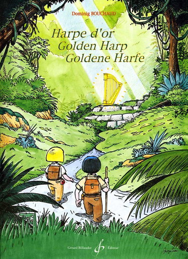 Couverture de HARPE D'OR - POUR COMMENCER LA HARPE CELTIQUE