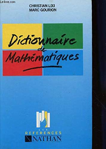 Dictionnaire de mathématiques