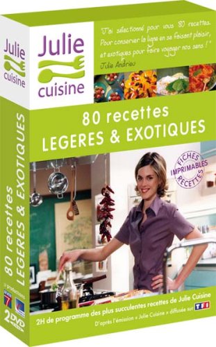 Couverture de Julie cuisine : 80 recettes legeres & exotiques