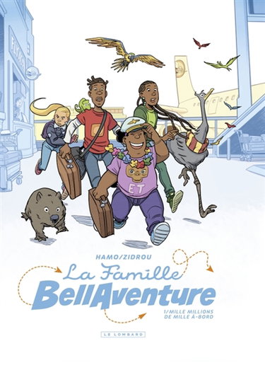 Couverture de La famille Bellaventure. Vol. 1. Mille millions de Mille à-bord