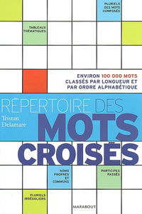 Répertoire des mots croisés