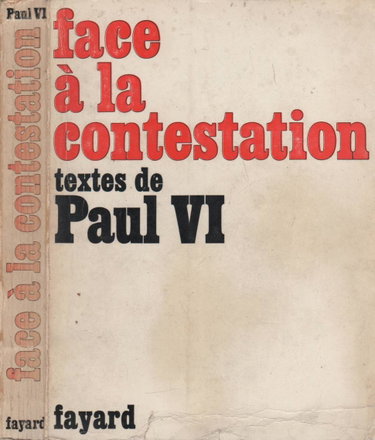 Couverture de Face à la contestation