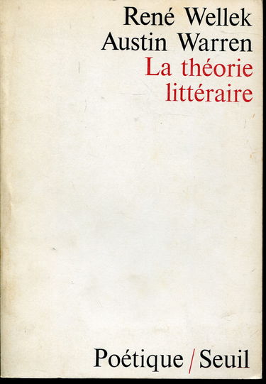 La Théorie littéraire