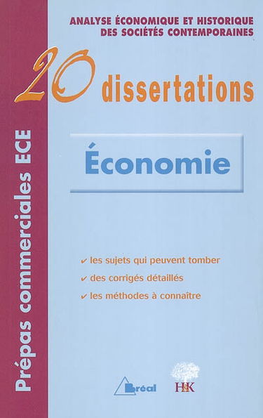 20 dissertations d'analyse économique et historique des sociétés contemporaines