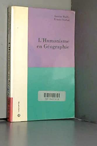 Couverture de L'Humanisme en géographie