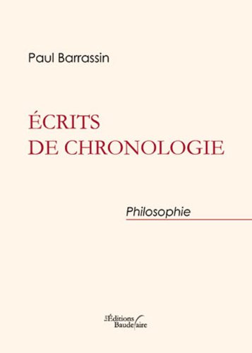 Couverture de Ecrits de chronologie