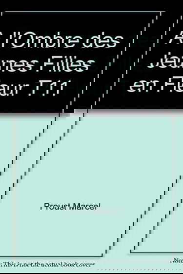 A l'ombre des jeunes filles en fleur
