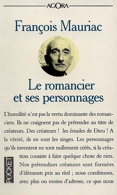 Le Romancier et ses personnages