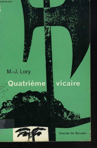 Couverture de QUATRIEME VICAIRE.