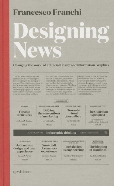 Couverture de Designing News: Changing the World of Editorial Design and Information Graphics