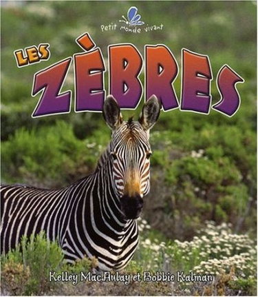 Couverture de Les zèbres