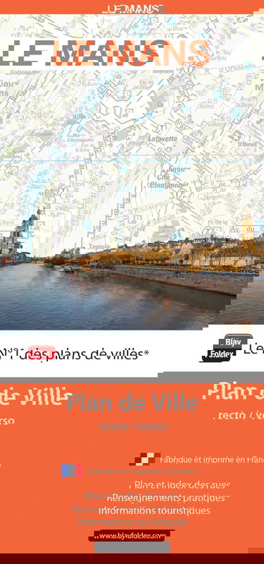 LE MANS 2024 - Plan de ville