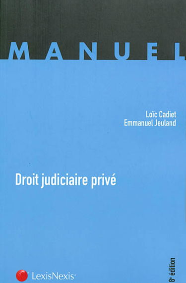 Droit judiciaire privé