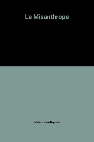 Le Misanthrope
