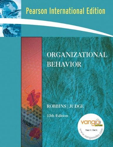 Couverture de Organizational Behavior: International Edition