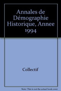 Annales de démographie historique 1994