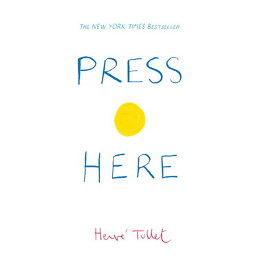 Couverture de Press Here: Hervé Tullet: 1 (Herve Tullet) par Hervé Tullet