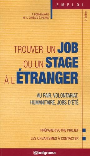 Trouver un job ou un stage à l'étranger