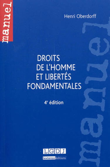 Droits de l'homme et libertés fondamentales