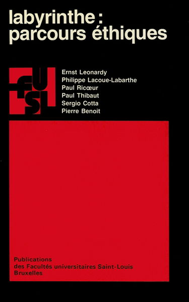 Labyrinthe : parcours éthiques