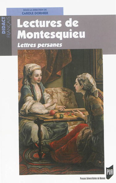 Couverture de Lectures de Montesquieu : Lettres persanes