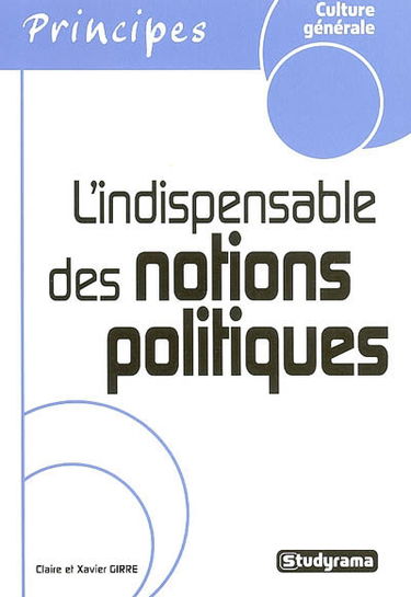 L'indispensable des notions politiques