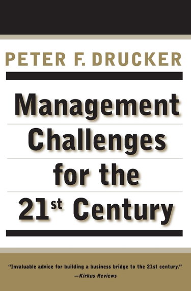Couverture de Management Challenges for the 21st Century
