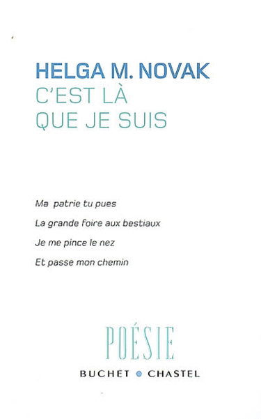 Couverture de C'est là que je suis