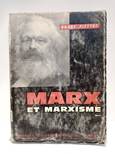 Couverture de MARX ET MARXISME .