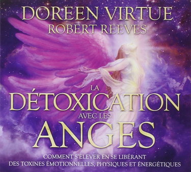 Couverture de La détoxication avec les anges - Livre audio 2CD