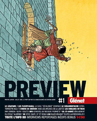 Preview Glénat, n° 1
