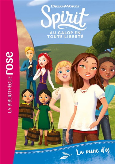 Couverture de Spirit : au galop en toute liberté. Vol. 24. La mine d'or