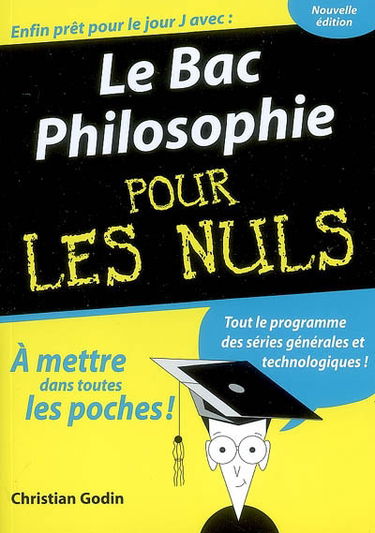 Le bac philosophie pour les nuls