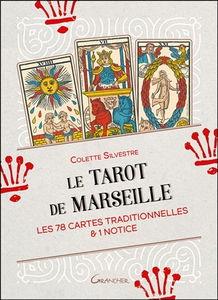 Le tarot de Marseille : les 78 cartes traditionnelles & 1 notice